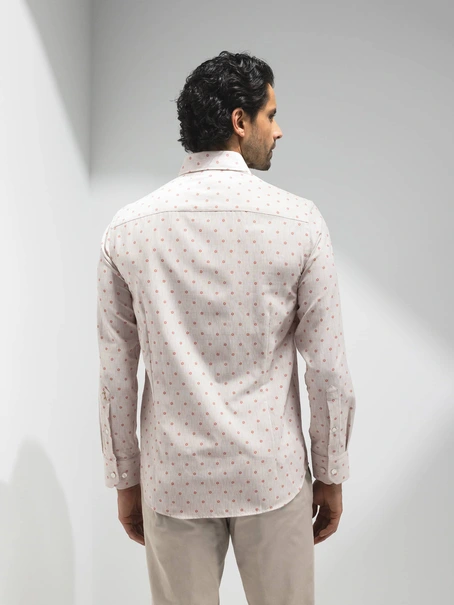 State of Art Shirt LS Print Linen