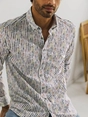 State of Art Shirt LS Print Popli