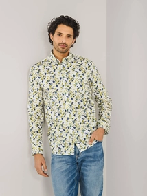 State of Art Shirt LS Print Popli