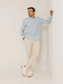 State of Art Shirt LS Print Popli