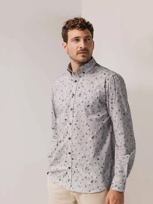 State of Art Shirt LS Print Popli