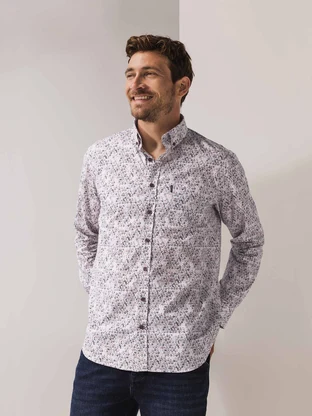 State of Art Shirt LS Print Popli