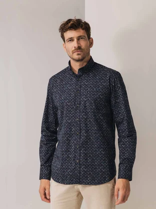 State of Art Shirt LS Print Popli