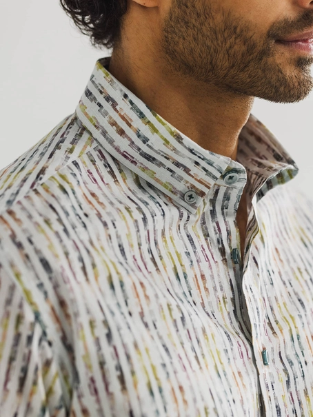 State of Art Shirt LS Print Popli