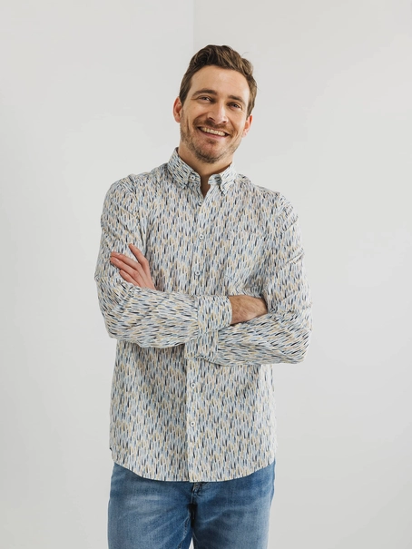State of Art Shirt LS Print Popli