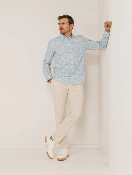 State of Art Shirt LS Print Popli