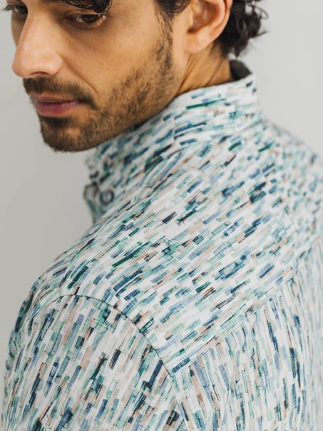 State of Art Shirt LS Print Popli
