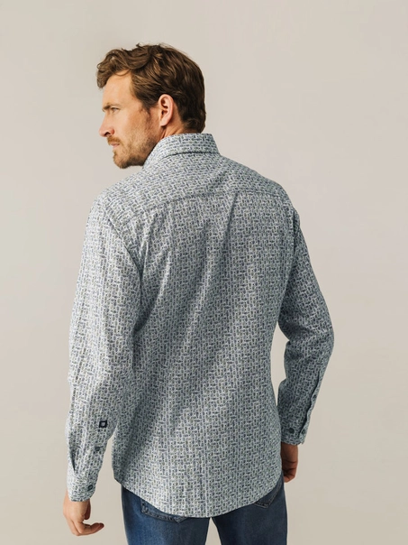 State of Art Shirt LS Print Popli