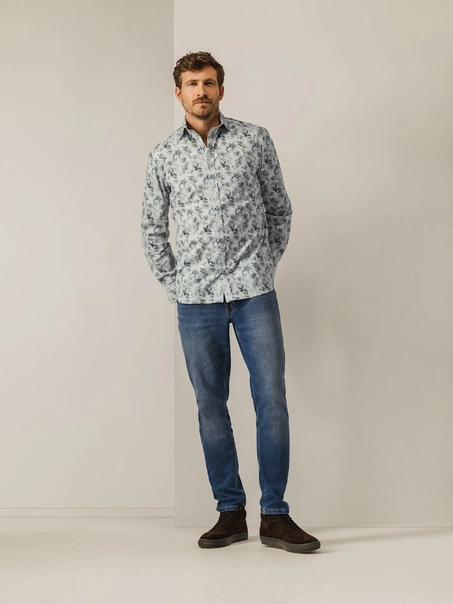 State of Art Shirt LS Print Popli