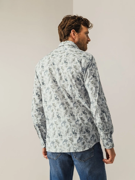 State of Art Shirt LS Print Popli