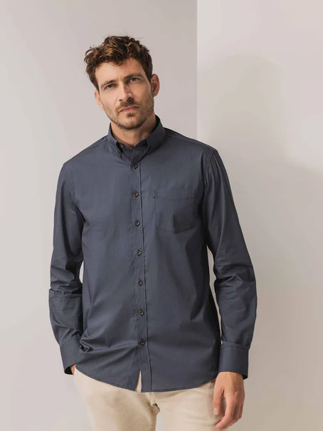 State of Art Shirt LS Print Popli