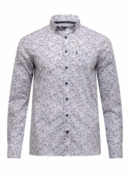 State of Art Shirt LS Print Popli