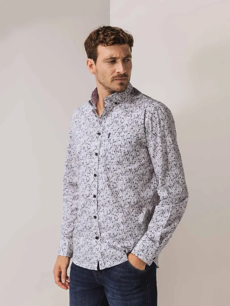 State of Art Shirt LS Print Popli