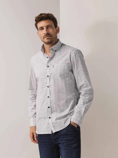 State of Art Shirt LS Print Popli