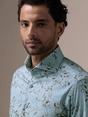 State of Art Shirt LS Print Satin