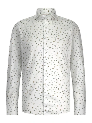 State of Art Shirt LS Print Satin