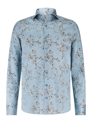 State of Art Shirt LS Print Satin