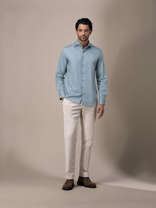 State of Art Shirt LS Print Satin