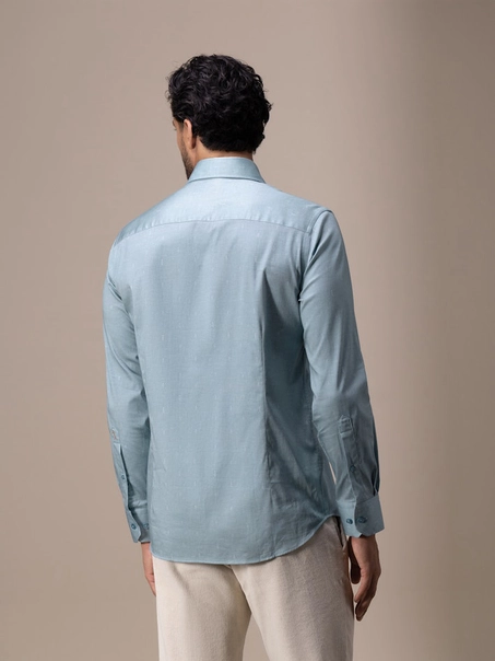 State of Art Shirt LS Print Satin