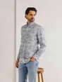 State of Art Shirt LS Print Struc