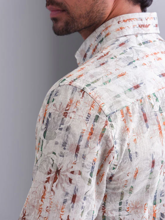 State of Art Shirt LS Print Struc