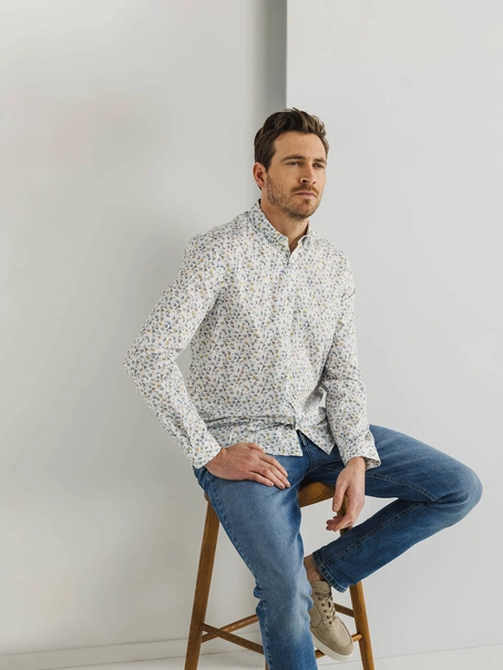 State of Art Shirt LS Print Twill
