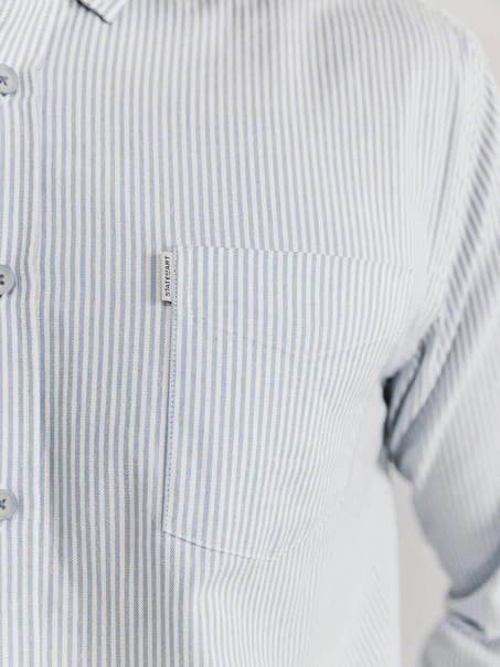 State of Art Shirt LS Striped Oxf
