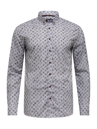 State of Art Shirt LS Striped - P