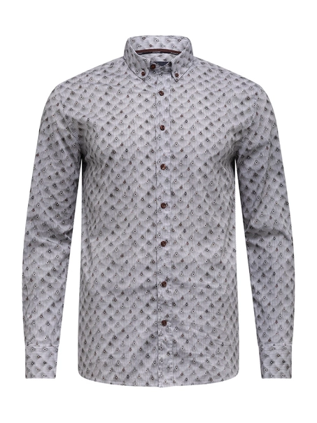 State of Art Shirt LS Striped - P