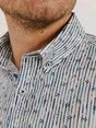 State of Art Shirt LS Striped Pop