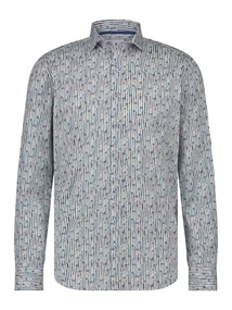 State of Art Shirt LS Striped Pop