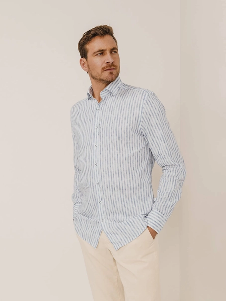 State of Art Shirt LS Striped Y/D