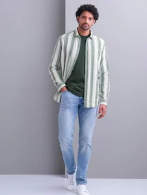 State of Art Shirt LS Striped - Y