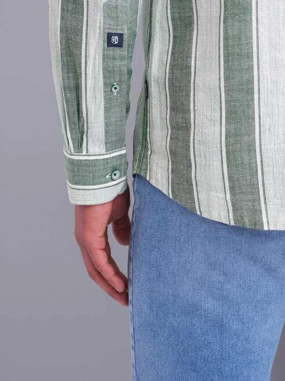 State of Art Shirt LS Striped - Y