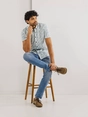 State of Art Shirt SS Checked Co/
