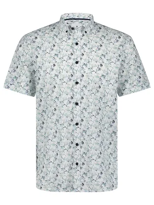 State of Art Shirt SS Checked Co/