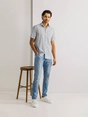 State of Art Shirt SS Print Slub