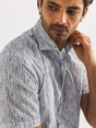 State of Art Shirt SS Print Slub