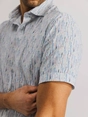 State of Art Shirt SS Print Slub