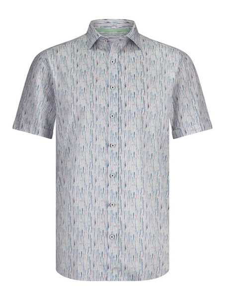 State of Art Shirt SS Print Slub