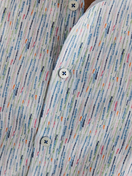State of Art Shirt SS Print Slub
