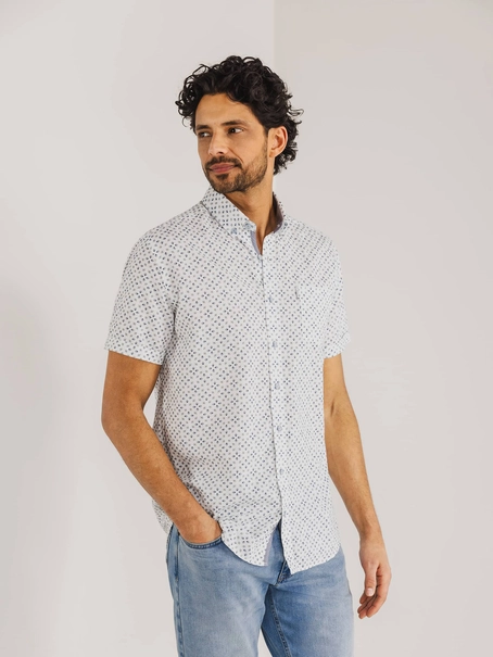 State of Art Shirt SS Print Struc