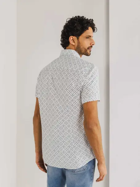 State of Art Shirt SS Print Struc