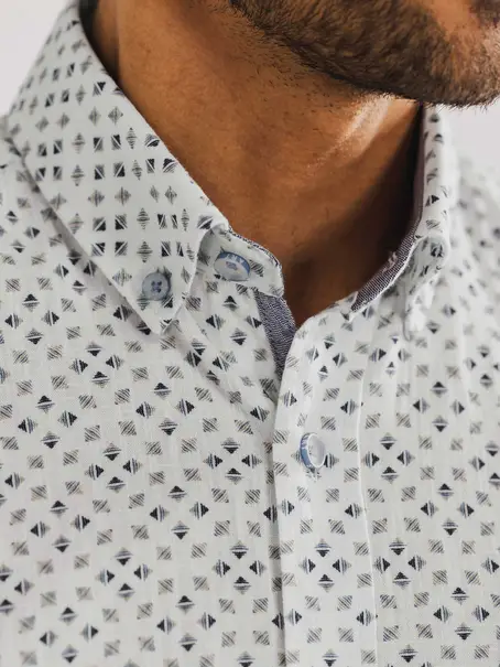 State of Art Shirt SS Print Struc