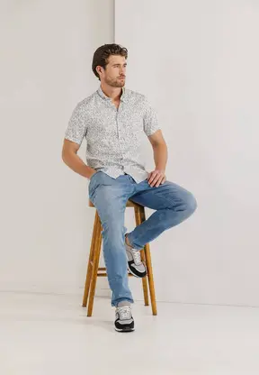 State of Art Shirt SS Print Twill