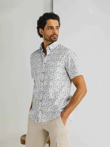 State of Art Shirt SS Print Twill