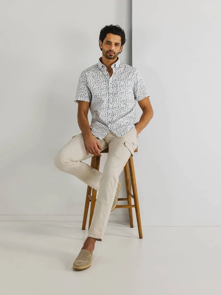 State of Art Shirt SS Print Twill