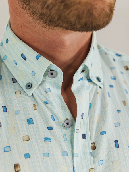 State of Art Shirt SS Print Twill