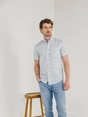 State of Art Shirt SS Striped Po