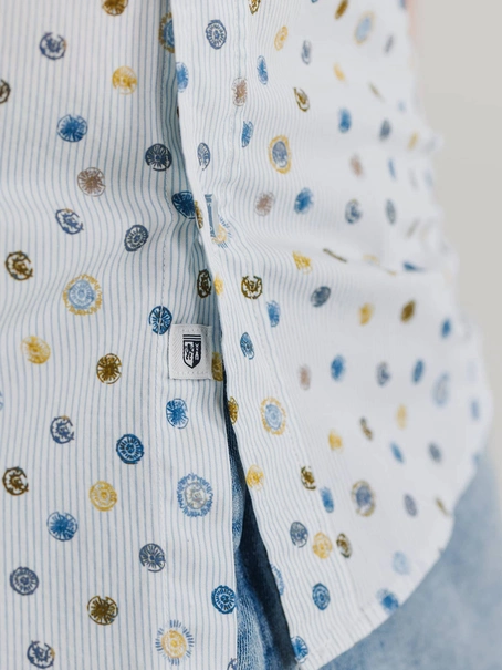 State of Art Shirt SS Striped Po